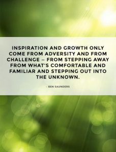 Inspiration and growth